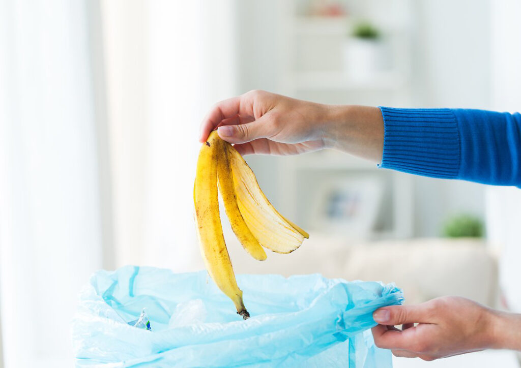 Should You Put Banana Peels in a Garbage Disposal?